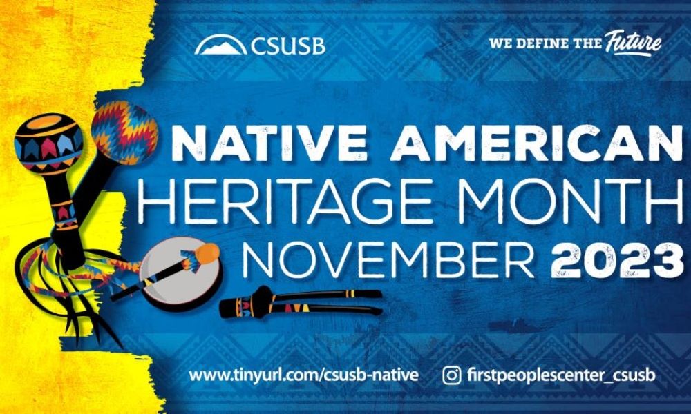 Native American History Month graphic